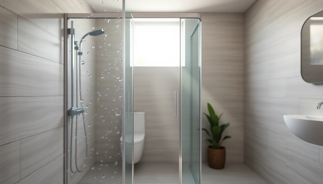 Die duschkabine 100x100 im modernen Badezimmer bietet elegantes Design und klare Linien.