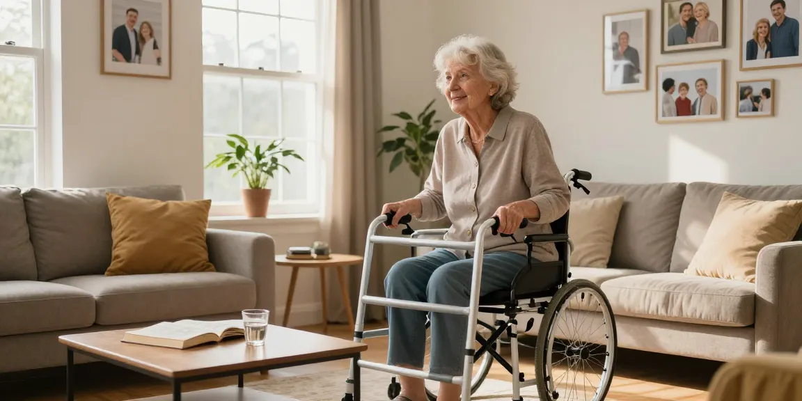 Buy nobility aids for elderly independence in a warm home setting.