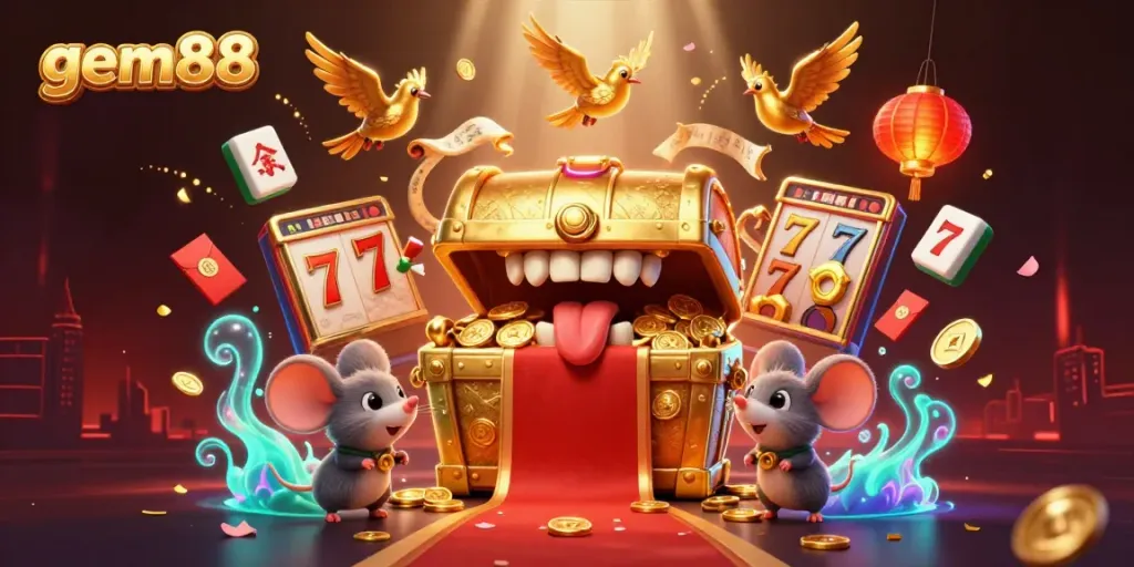 Engage in exciting gameplay at gem88 with dynamic jackpot reels and rich casino visuals.