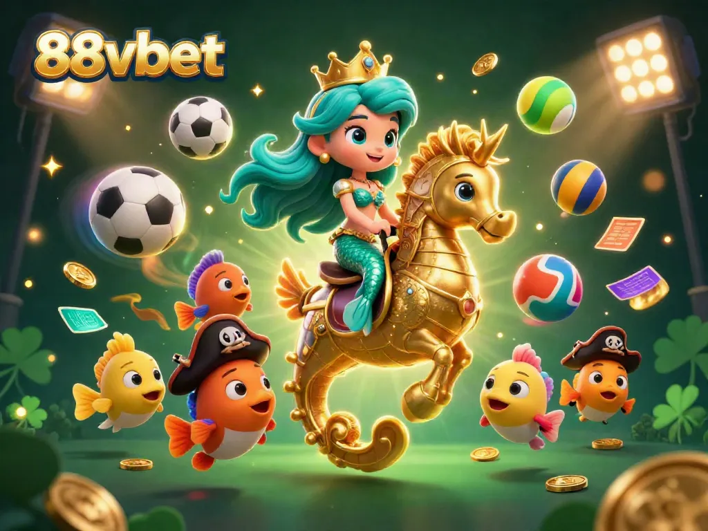 Join the excitement at 88vbet with vibrant mermaid adventures and thrilling casino elements.