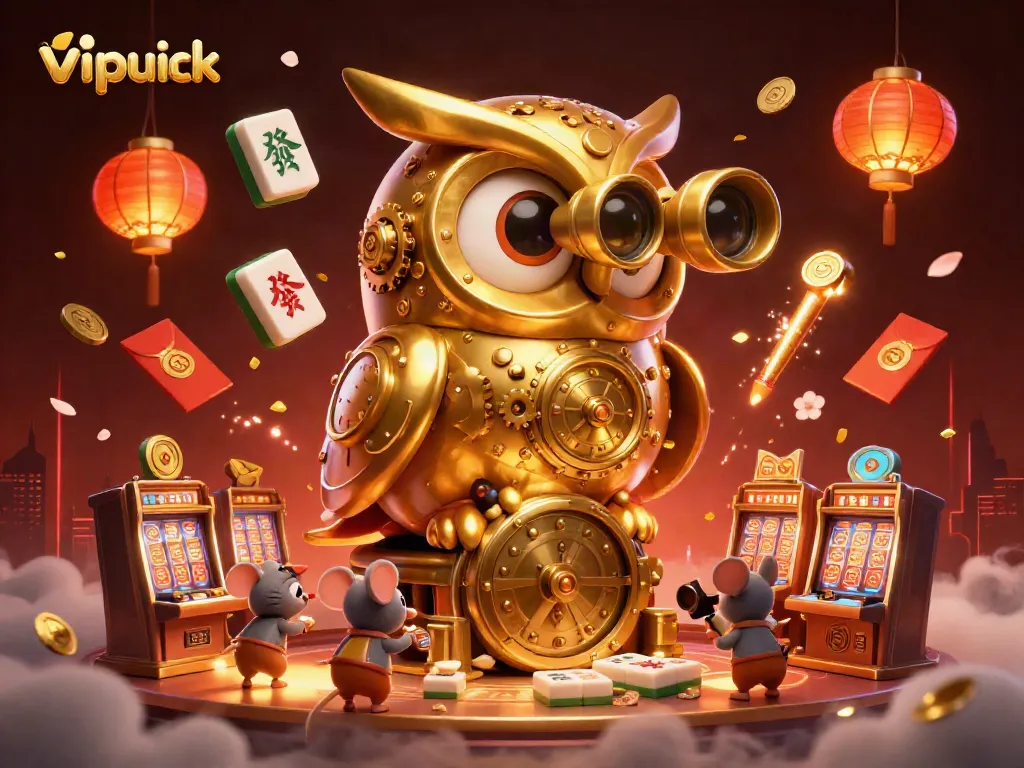 Experience the allure of vipluck casino with vibrant casino elements and engaging characters.