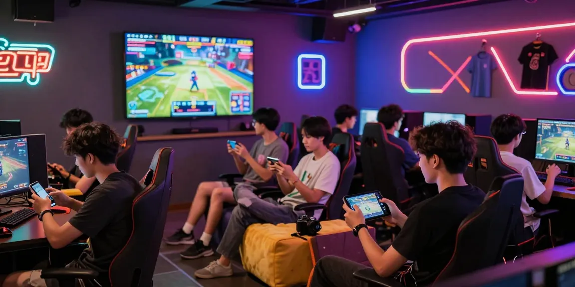 Exciting scene at https://b52club.radio.fm/ gaming lounge with players enjoying B52 CLUB games.