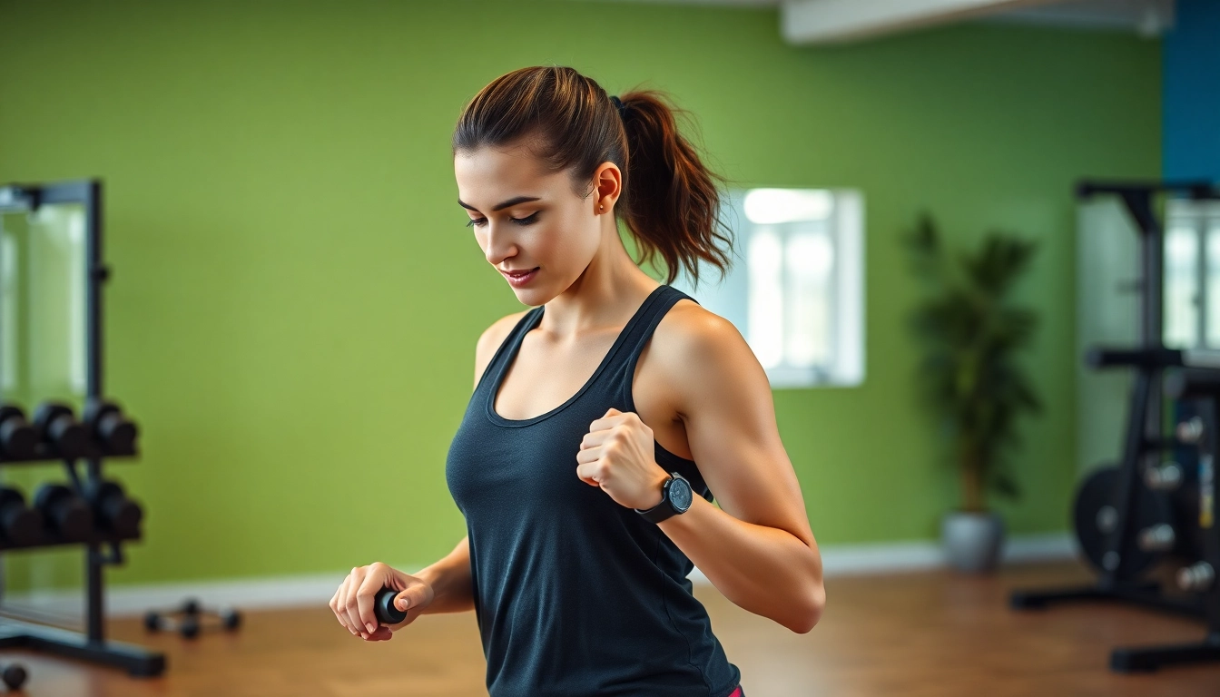 Person beim Krafttraining für effektiven Muskelaufbau und optimalen Proteinbedarf