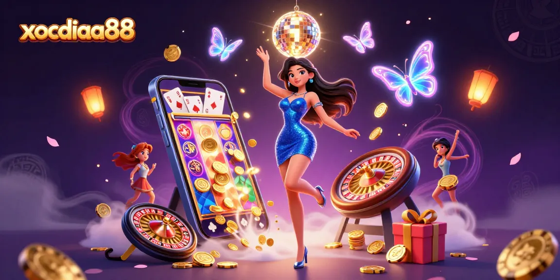 Xocdiaa88 players enjoying vibrant casino games with thrilling visuals and interactive elements