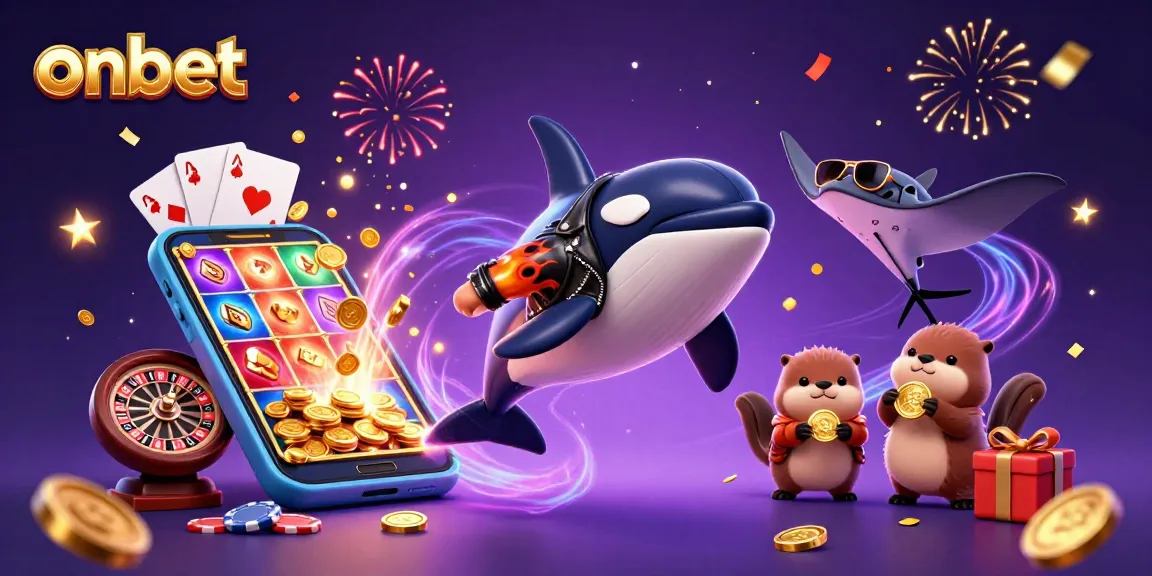 Experience the excitement of onbet with dynamic gaming elements and playful characters.