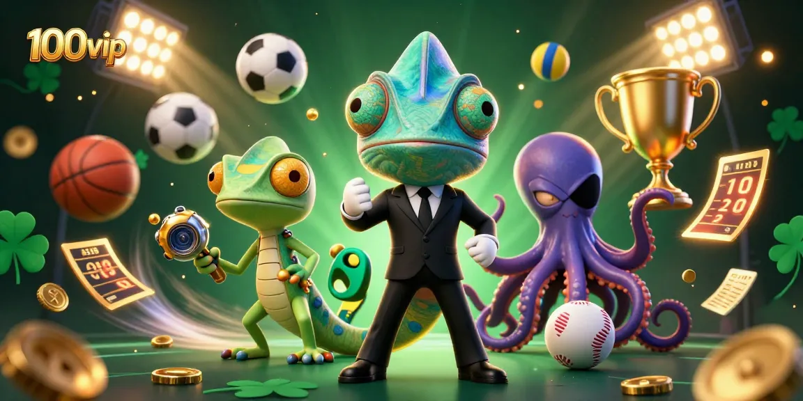 Engage with thrilling action at 100vip, featuring a vibrant scene with secret agents and dynamic sports betting elements.