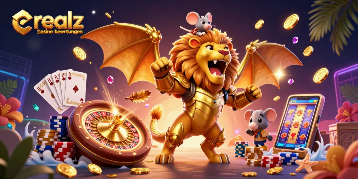 Realz Casino Bewertungen - Erleben Sie triumphale Gewinne und aufregende Spiele in dieser dynamischen Casino-Szene.